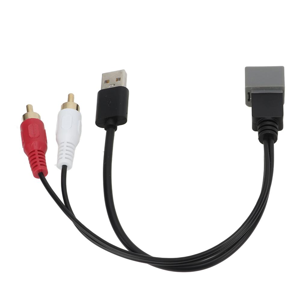 8-контактный USB 2 RCA Male Порт Кабельный Адаптер Видео Аудио Кабель Разъем Замена для Nissan Cube 2011‑2012