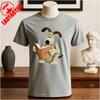 Wallace and Gromit Printed T-shirt Tops Cartoon and Anime Printed T-shirt Summer Cotton Casual Breathable Camisetas Tees