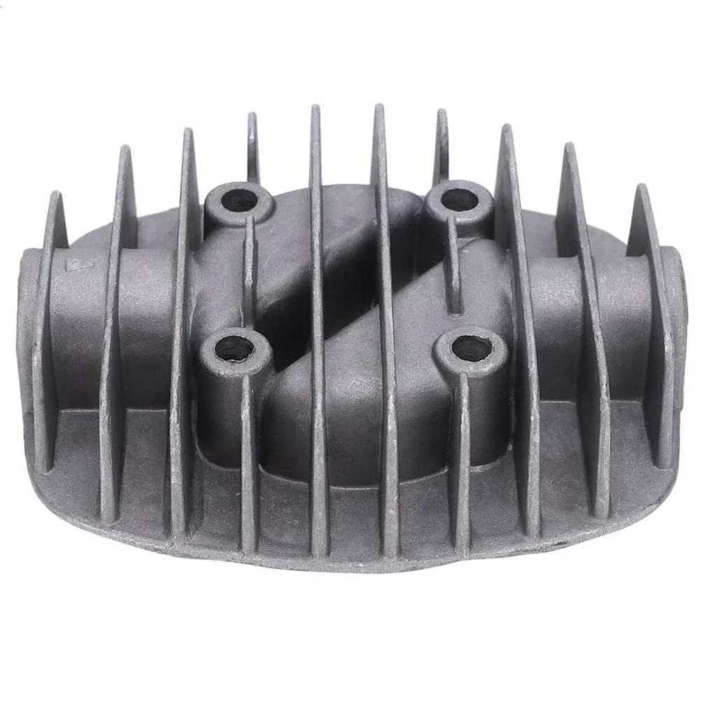 Высококачественный Новейший 2025 Совершенно новый Головка цилиндра Головка компрессора 125 X 105 X 35 мм G3/8 дюйма Пневматическая резьбовая Металлическая