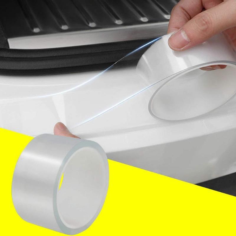 Общие невидимые фонари на порог автомобиля, педали багажника, наклейки на кузов, автомобильные наклейки, подходящие для предотвращения царапин и столкновений автомобиля