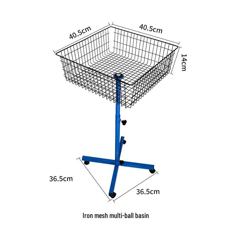 TANCHUAN Table Tennis Multi-Ball Collector with Mobile Stand