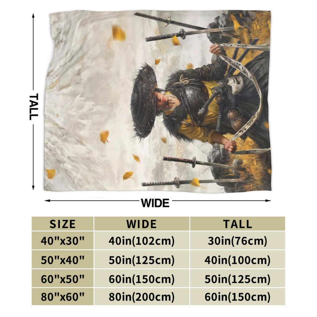 Теплые ОдеялаДетские Взрослые Декоративные Призрак Йотей 2025 Игровое Плед Фланелевое Покрывало Для Домашнего Декора Узор Чехол На Диван