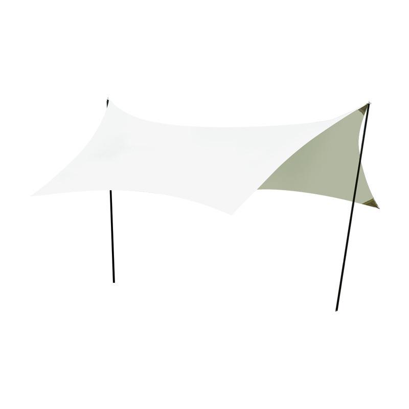 Portable Sunshade Canopy Tent: Large Outdoor Camping Shelter, Rainproof & Windproof Protection