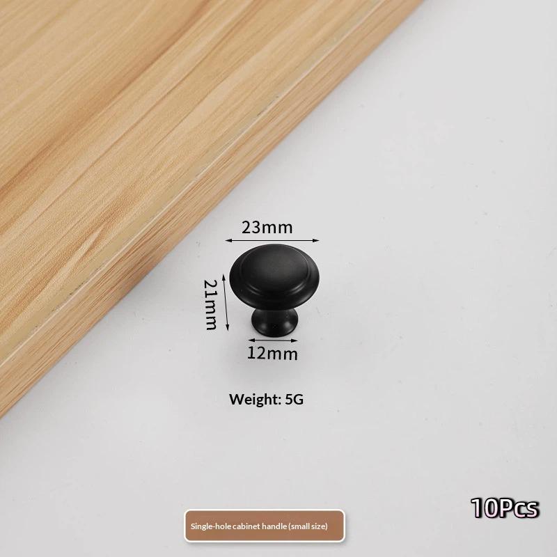 Нержавеющая сталь Ручки для шкафа Одиночное отверстие Ручка Комод Ручки-тяжки 23 мм - 30 мм С винтом Ручки для ящика Фурнитура Аксессуар