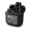 YSN ANC Wireless Earbuds with Smart Noise Large LCD Touch ANC Ambient Sound Capture Black Display Cancelling, Display, Control, TWS, Mode, Hands-Free