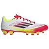 Adidas F50 Лига AG Короткие Резиновые Шипы HG Короткие Резиновые Шипы Противоскользящие Износостойкие Футбольные Бутсы Мужские Бело-Красные Кроссовки IE1235