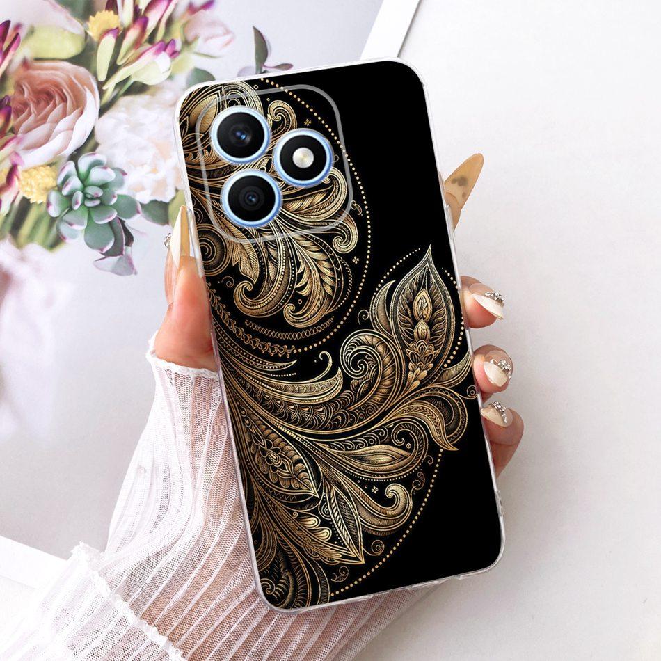 Для Honor X8d 2026 Крутой Чехол для Телефона с Рисунком Дракона и Тигра Для Honor X8D 4G Мягкий Силиконовый TPU Чехлы Бамперы