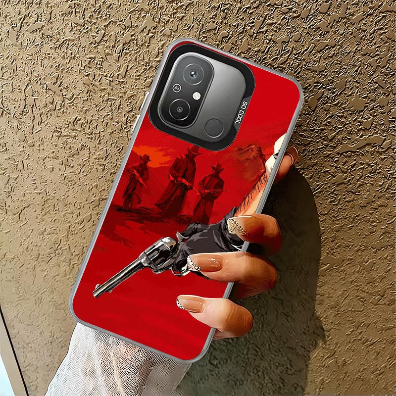 Мягкий чехол для телефона Red Dead R-Redemption для Xiaomi Redmi 15C 15 14C 13C 12C Poco X5 X6 X7 Pro X3 F8 F7 Ultra M8 13 12 Задняя крышка S