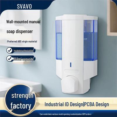 SVAVO 350 мл Настенный Дозатор Мыла в Стиле Чайной Чашки с Одинарной и Двойной Головкой