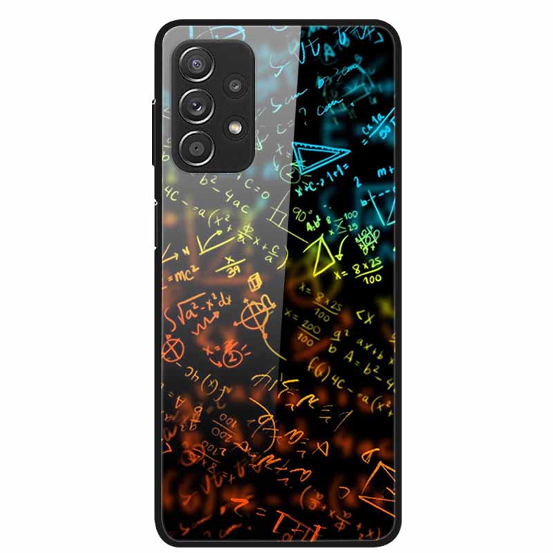 Для Samsung A52 5G 4G Чехлы A52s 5G Закаленное Стекло Жесткие Задние Чехлы Для Samsung Galaxy A52 5G Чехлы для Телефона Funda A 52s 2022 A528B