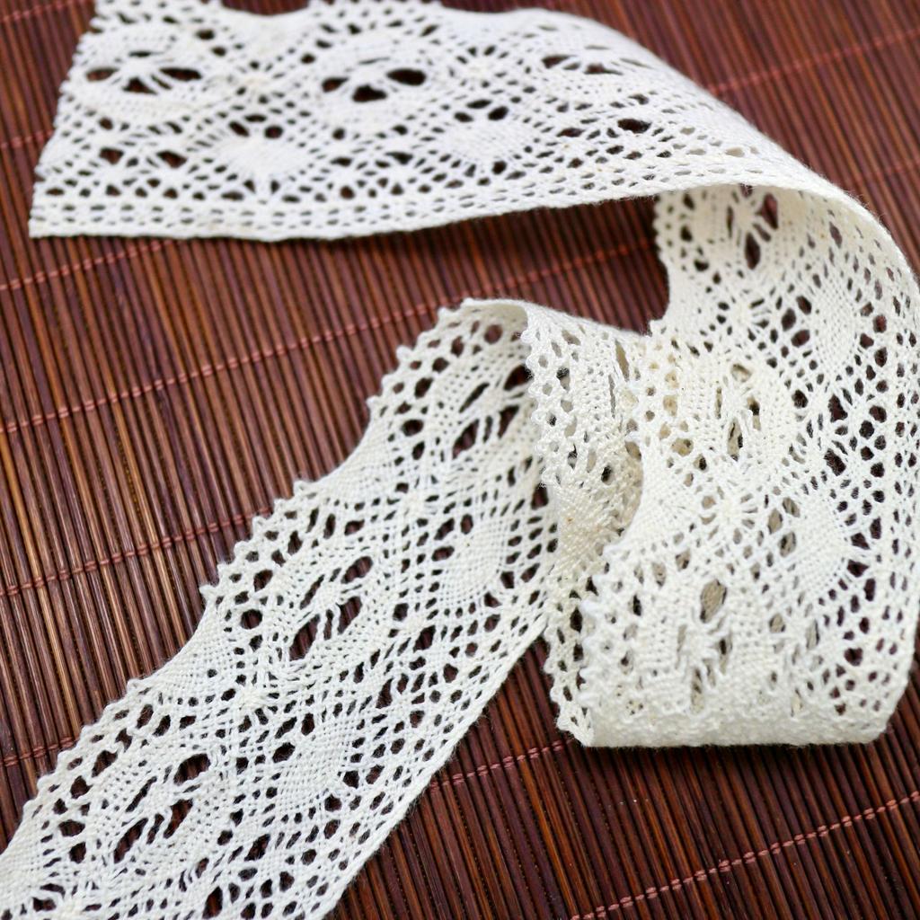 Хлопковое Кружевное Ажурное Кружевное Полотно, Ручная Работа Diy Аксессуары Кружевная Одежда Чистый Хлопок Кружево Кружевные Аксессуары