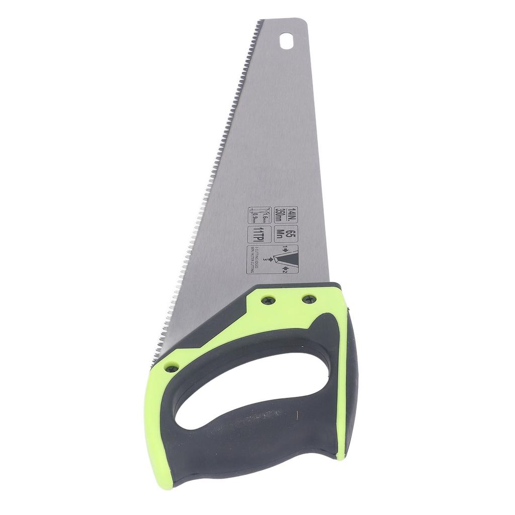 Деревообрабатывающая ручная пила 65MN марганцевая сталь чистая гладкая резка нескользящая рукоятка ручная пила для