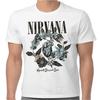 Официальная футболка Nirvana с коробкой в форме сердца Новая Мужская Белый S M L XL XXL