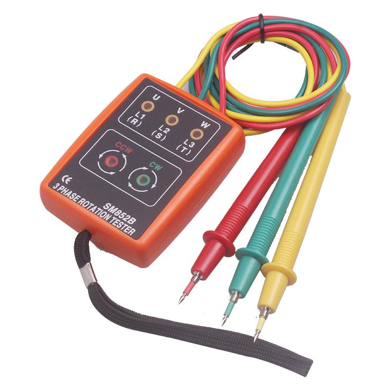 SM-852B Phase Sequence Meter Portable Tester