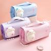 Cute Decompression Pencil Case Large Capacity Storage Bag Back To School Supplies Kawaii Korean Stationery Pen Cases