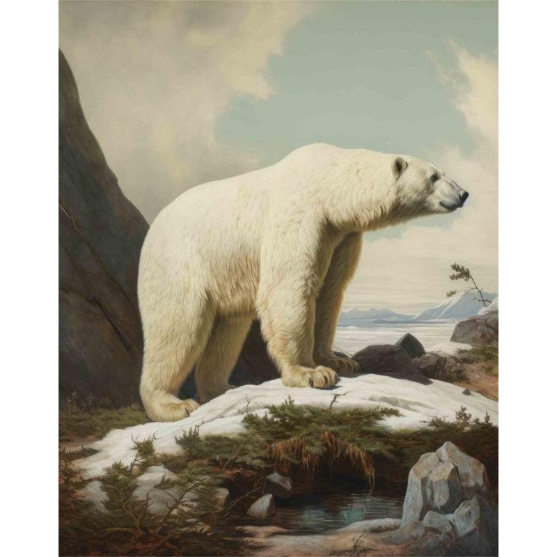 Лесная дикая природа Ягуар Лебедь Лошадь Ленивец Крокодил Ретро Животное Абстракция Постер Холст Картины Настенное искусство Картины Домашний декор