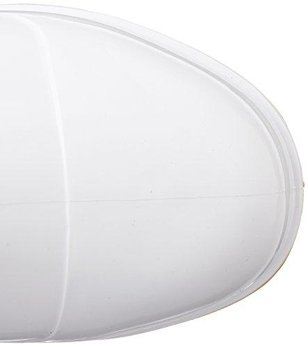 Fukuyama Rubber Galore 1 Long Oil-Resistant Boots with Steel Toe Cap (Toe Cap), White, Size 3L