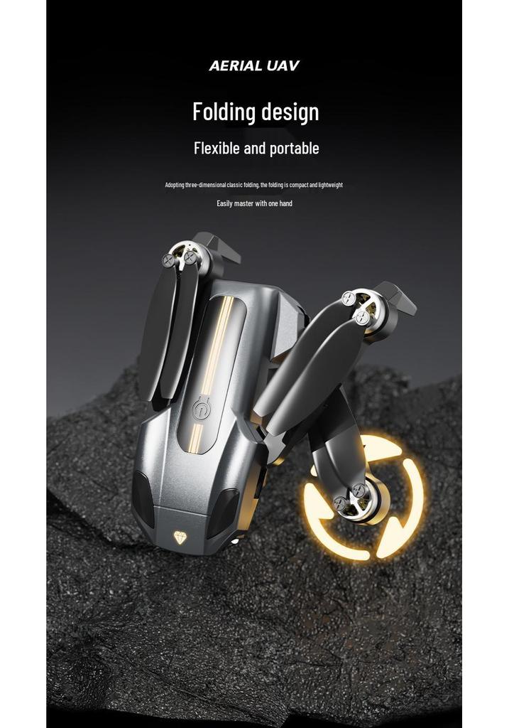 8K Foldable Brushless Drone with Long Battery & Shockproof Design
