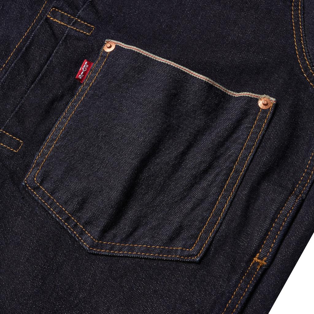 Джинсовая куртка Levis Relaxed с красной кромкой, унисекс, 006PB-0001