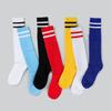 Kids Adult Long Soccer Socks Thin Breathable Over Knee Sports Training Performance