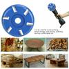 Wood Carving Disc Steel 6‑Teeth Milling Cutter Woodworking Tool Angle Grinder Accessories