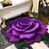 3D Цветочный ковер, Водопоглощающие и Противоскользящие Коврики для Дома, Ванных комнат, Кухонь и Туалетов, Маленький ковер для Гостиной