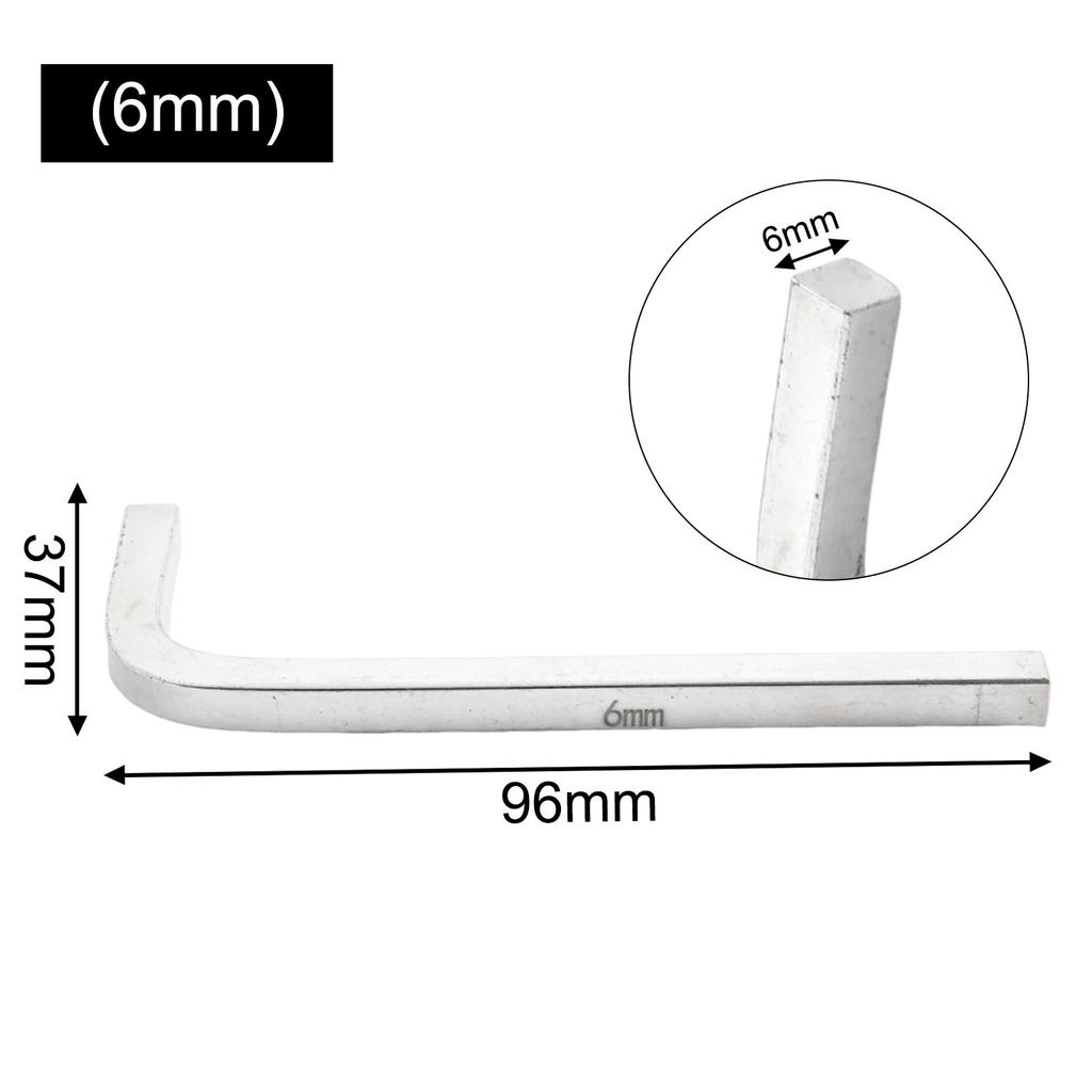L  for Shape Square Head Wrench Square Key 4 Point Wrench Screwdriver Set 3-10mm