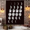 Moon Background Style Large Tapestry Wall Hanging  Geometry Hippie Tapestry Home Room Decor Aesthetic Decoration