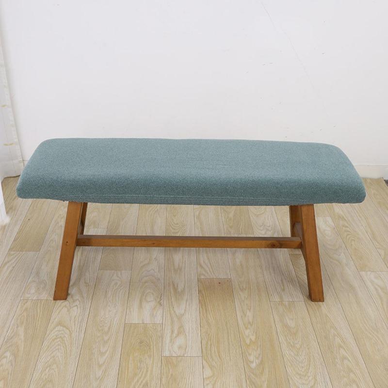 Чехол для табурета для ног, однотонный чехол для табурета, чехол для длинной скамьи, чехол для скамьи для фортепиано, чехол для стула, универсальный эластичный многоцветный чехол для сиденья