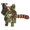 Ручные игрушки-антистресс 3D-печатная игрушка-кошка, шарнирная подвижная фигурка для стола, фиджет, офисный декор, милая сенсорная игрушка для детей и взрослых,