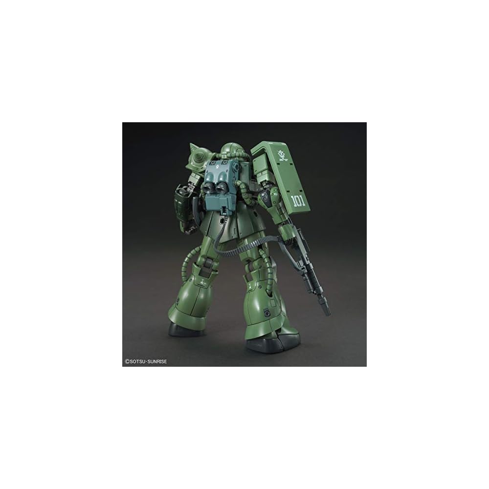 Bandai Spirits HG Мобильный доспех Гандам: Происхождение Заку II C-6/R6 Масштаб 1/144 Пластиковая модель-конструктор с цветовой кодировкой