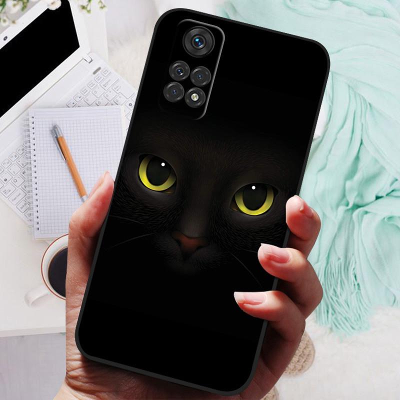 Для Redmi Note 11 Pro 5G 4G Чехол Мягкий ТПУ Силиконовый Бампер Задняя Крышка для Xiaomi Redmi Note11 Pro 11s Чехол для Телефона Мультяшные Фундас