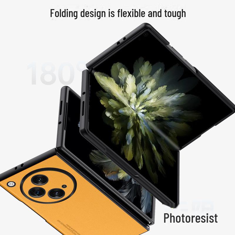 Защитный кожаный чехол для Oppo Find N3 Anti-Fall для All-Inclusive Hard Shell - новый дизайн Find N2