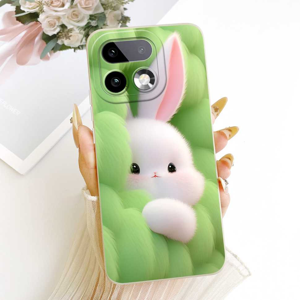 Для Realme 16 Pro 5G RMX5121 6.78" Чехол Кролик-Астронавт Силиконовая Задняя Крышка Для Realme 16Pro 16 PRO RMX5120 Чехлы Для Телефона Fundas
