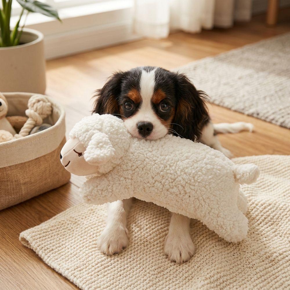 Soft Plush Pet Heartbeat Plush Doll Simulation Heartbeat Heartbeat Puppy Stuffed Animal Room Decor