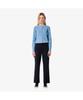 LACOSTE Женские прямые фланелевые укороченные брюки Hf671E-55N 166