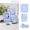 HIYQIN Чехол для Instax Mini 12, Чехол для Fujifilm Instax Mini 12 с альбомом на 28 фотографий, Комплект из 2 предметов, Чехол для камеры Instax Mini 12 с плечевым ремнем, Искусственная кожа