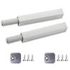 2 Set Push Latches Door Damper Buffer Push Open Latches for Cabinet Drawer Wardrobe