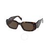 Солнцезащитные очки Prada Brown Rectangular Ladies Pr 17ws 2au8c1 49
