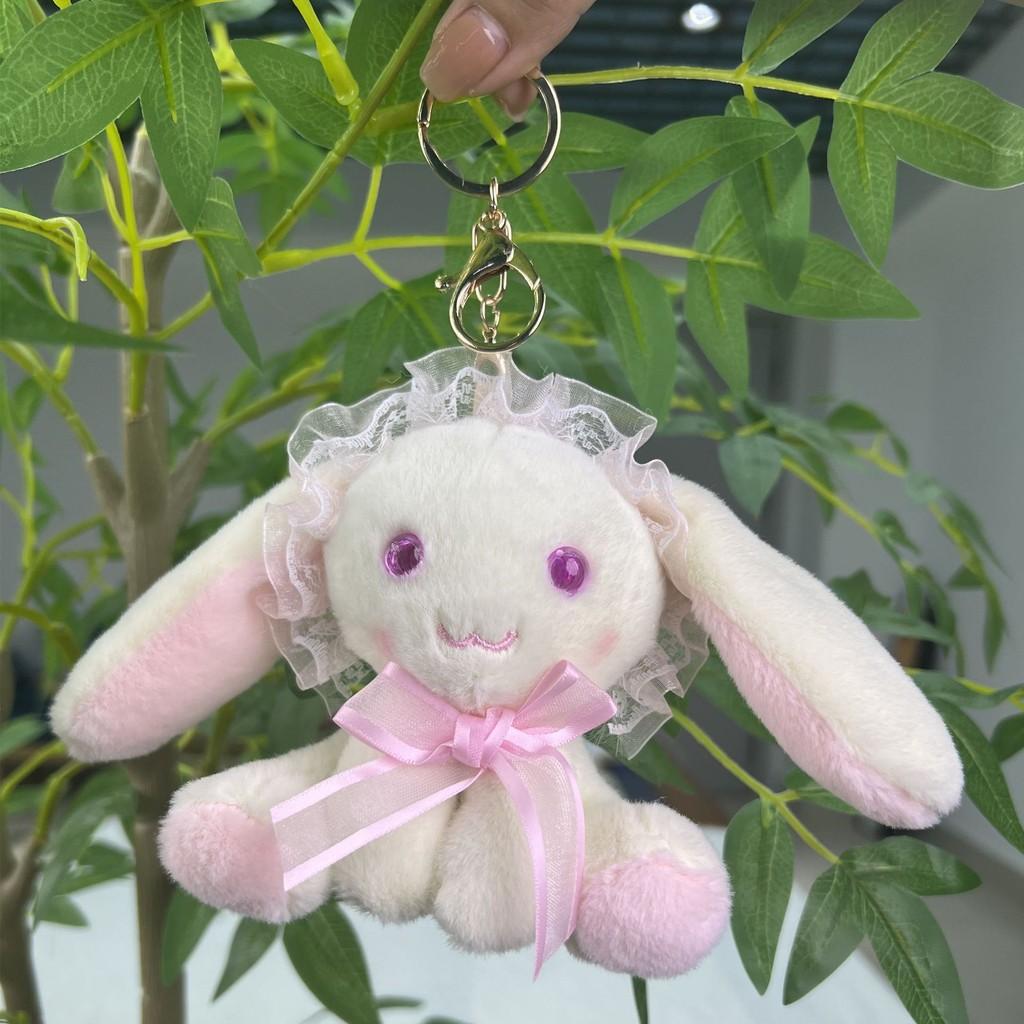 Soft And Cuddly Cartoon Bunny Plush Toy Keychain Perfect For Girls And Collectors