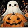 Festive Home Decor Rug Halloween Bath Mat, Pumpkin Ghost Bat Pattern Bathroom Rug, Soft Fluffy Mat Machine Washable Non-Slip Gothic Area for Entrance
