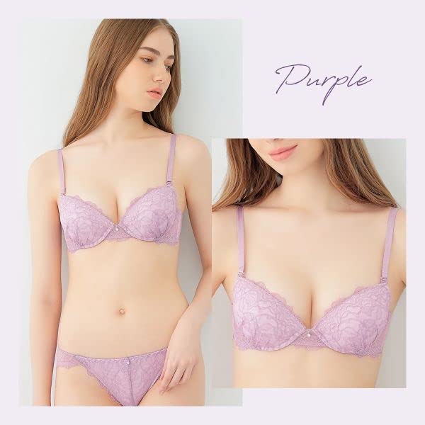 Cher Mon Cher Pigeon La La Chante Flower Bra and Shorts Set BCDEF All Lace Back Lace [Mon Pigeon] (OR-Orange, B70-M)