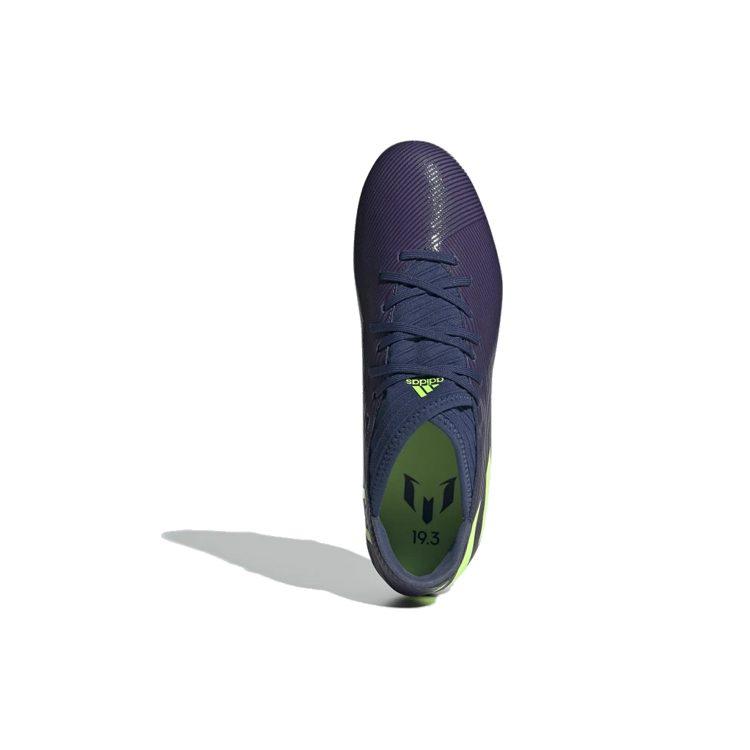 adidas Футбольные бутсы Nemeziz Messi 19.3 для твердого покрытия 'Tech Indigo/Signal Green' EF1806