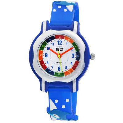 Montre - QBOS - Sam - Enfant - Bleu - Bracelet Silicone