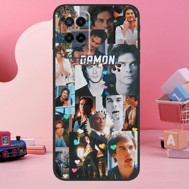 Кейс Damon Salvatore Дневники Вампира Для OPPO A17 A77 A57 A54 A53 S A31 A5 A9 A15 A52 A72 A91 A93 A74 A94 A16 A76 A96 Чехол