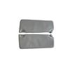 Inner Sun Visor Left Right 2 Piece Set Car Sun Visor Accessory For Renault Clio Symbol Light Gray