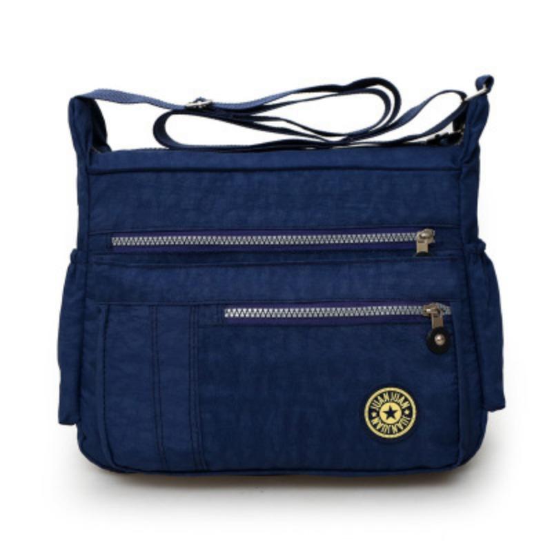 Новая нейлоновая сумка женская на плечо кроссбоди корейская повседневная большой вместимости многокарманная сумка для мамы