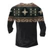 Men'S T-Shirt Street Casual Fashion Long Sleeved Top