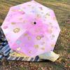 1PC Hearts Glitter Umbrella-8-Rib Reinforced Portable Folding Travel Suitable for All Seasons Outdoor Daily Use-Z0453