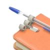 1PC Adjustable Convenient Portable Spring Pen Holder Elastic Loop Notebook Metal Pen Clips